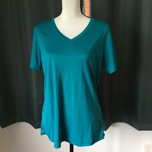 Teal Workout Tee